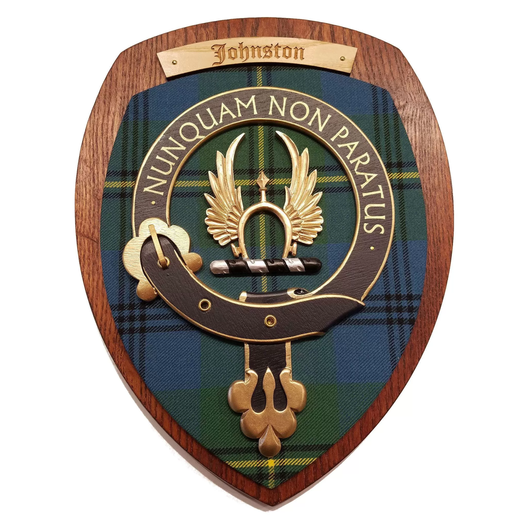 Handmade Clan Crest Wall Plaque | Large