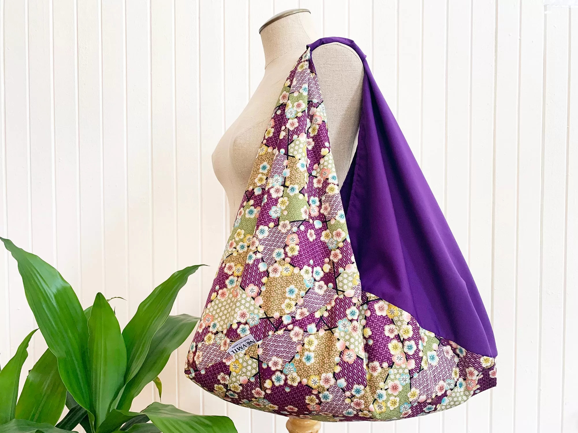 *Handmade* Origami bag | Market bag | Sakura (Purple)