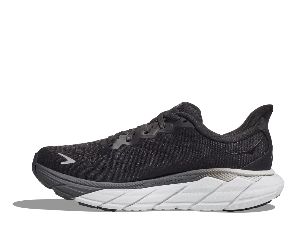 'HOKA' Women's Arahi 6 - Black / White