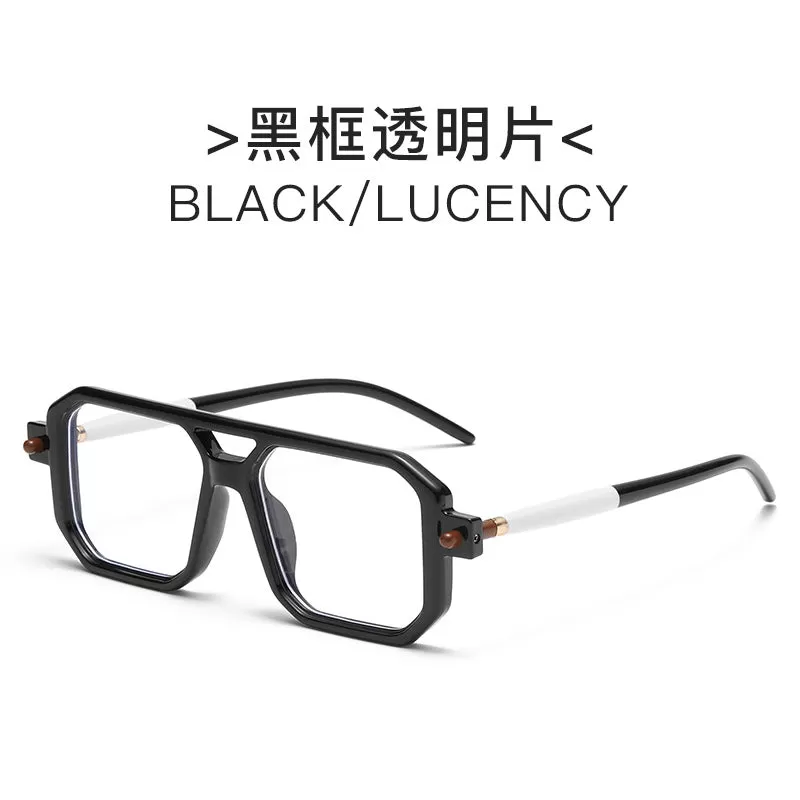 INSTOCK - 2023 New Double Bridge Square Frame Fashion Sunglasses