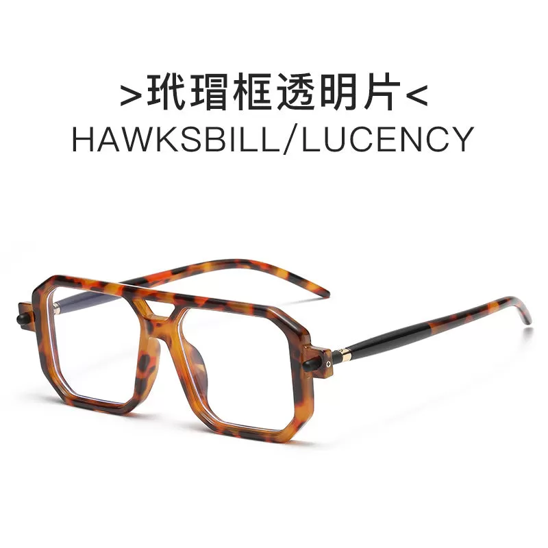 INSTOCK - 2023 New Double Bridge Square Frame Fashion Sunglasses