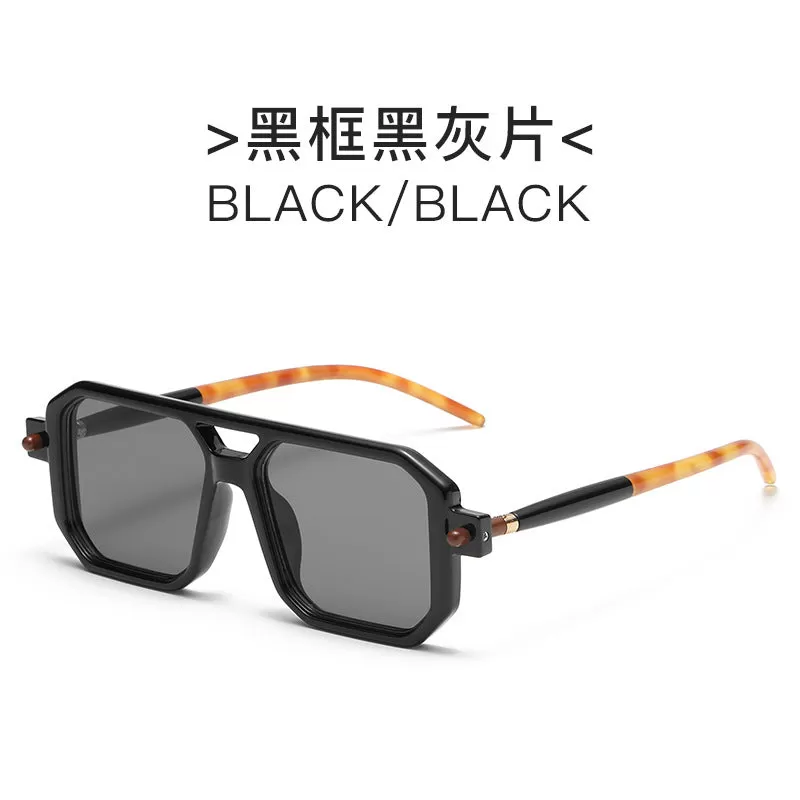 INSTOCK - 2023 New Double Bridge Square Frame Fashion Sunglasses