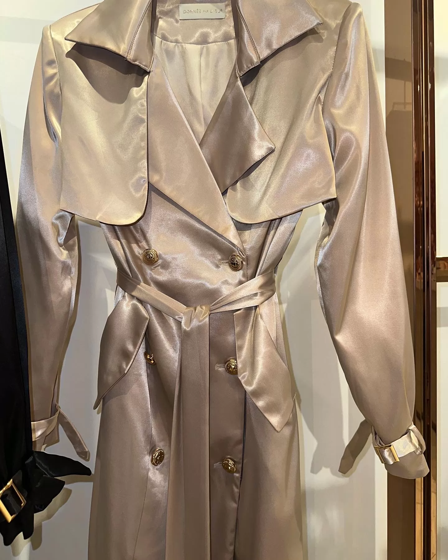 'Jennifer' Silk Coat