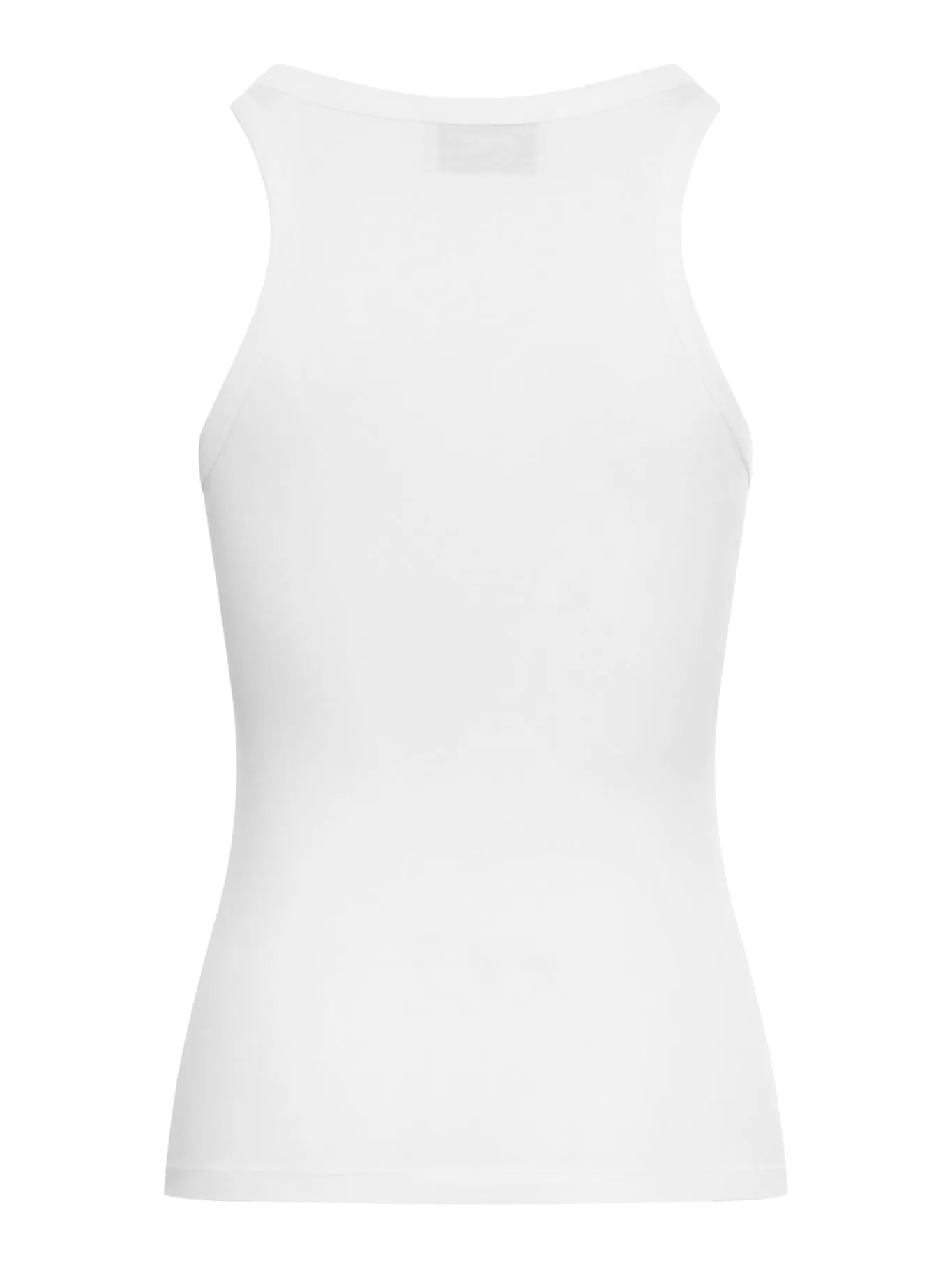 JERSEY TANK TOP WITH EMBROIDERED LOGO