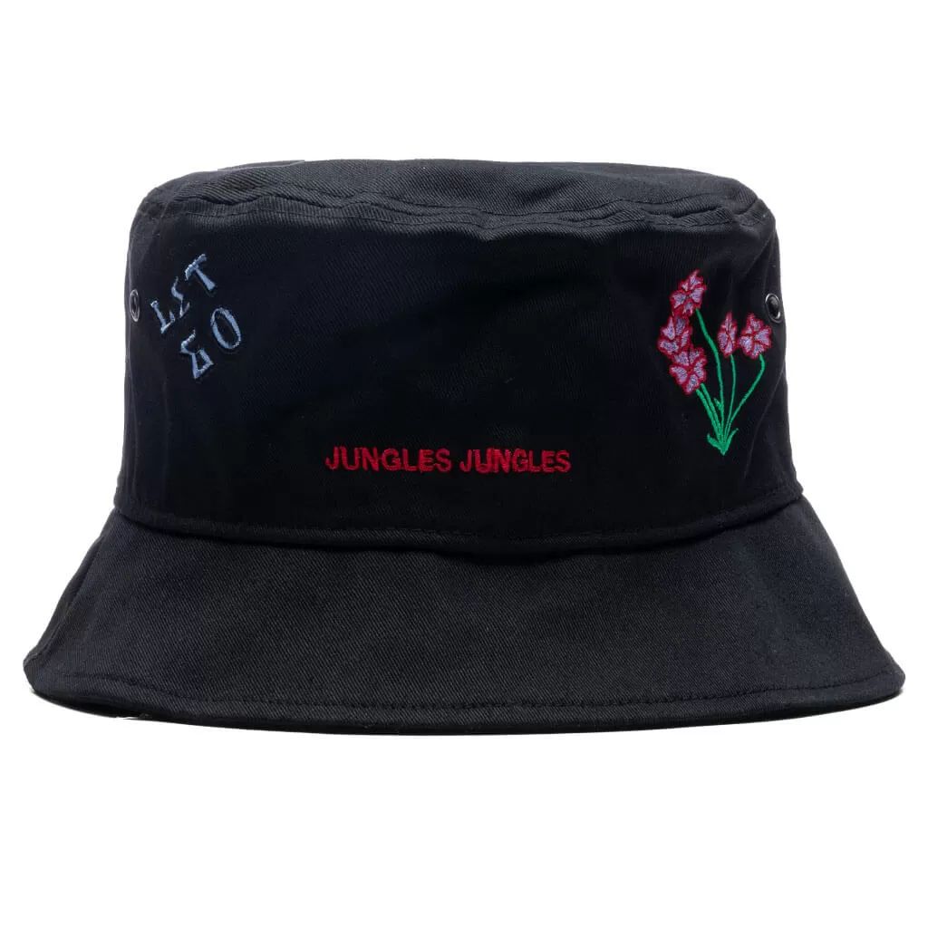 Let Go Bucket Hat - Black