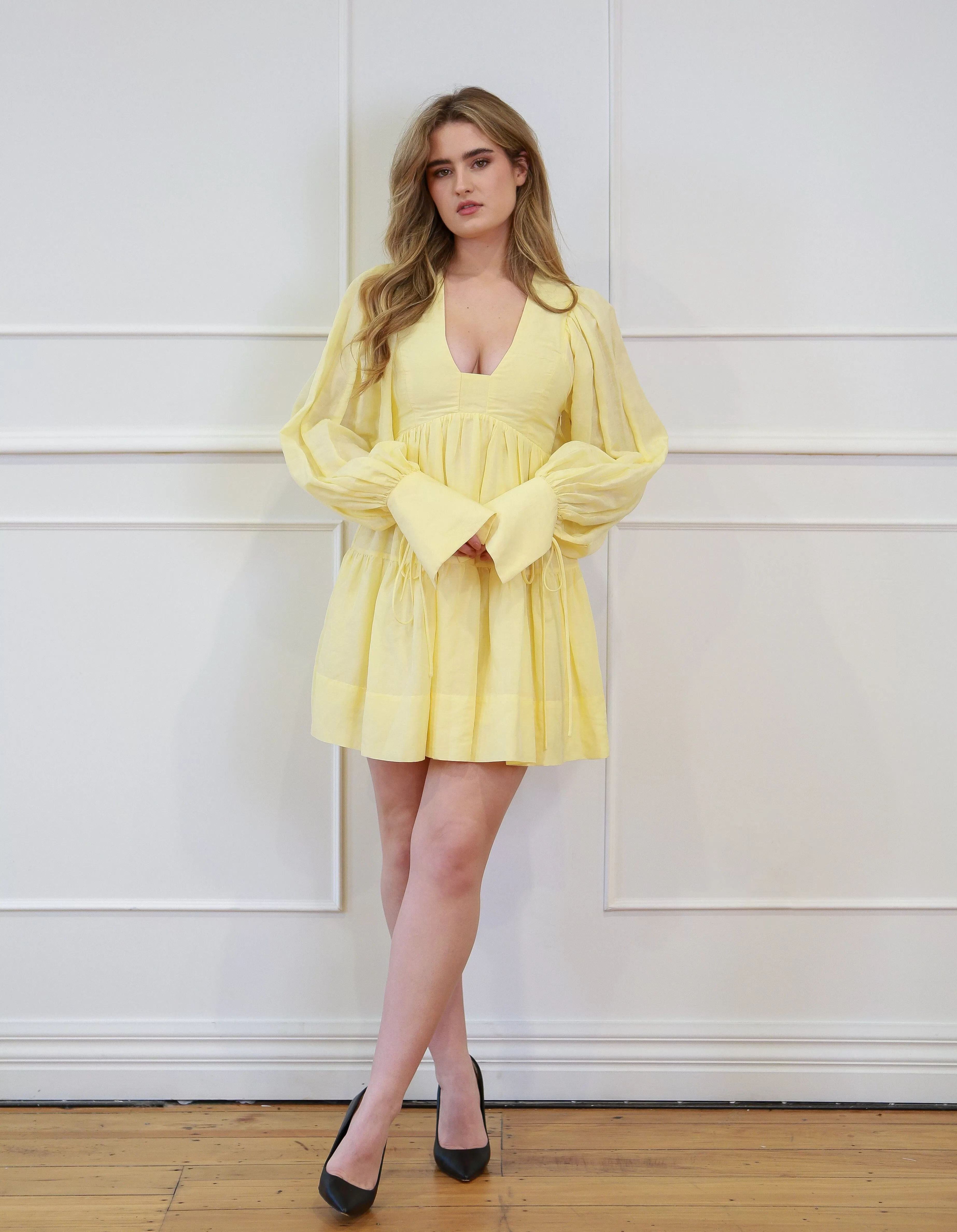 Limon - Long Sleeve Mini Dress