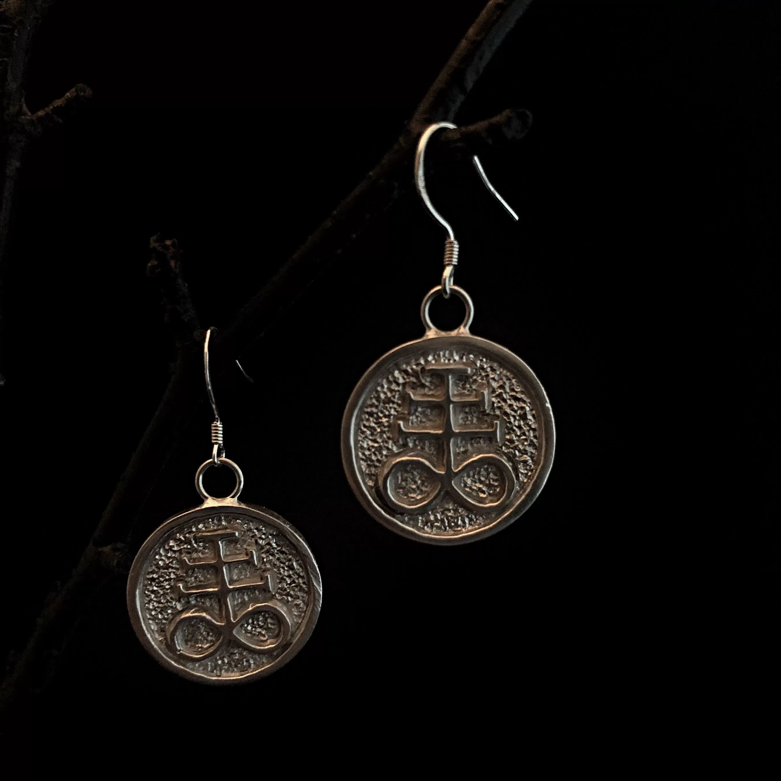 Lucifer Sigil Earrings