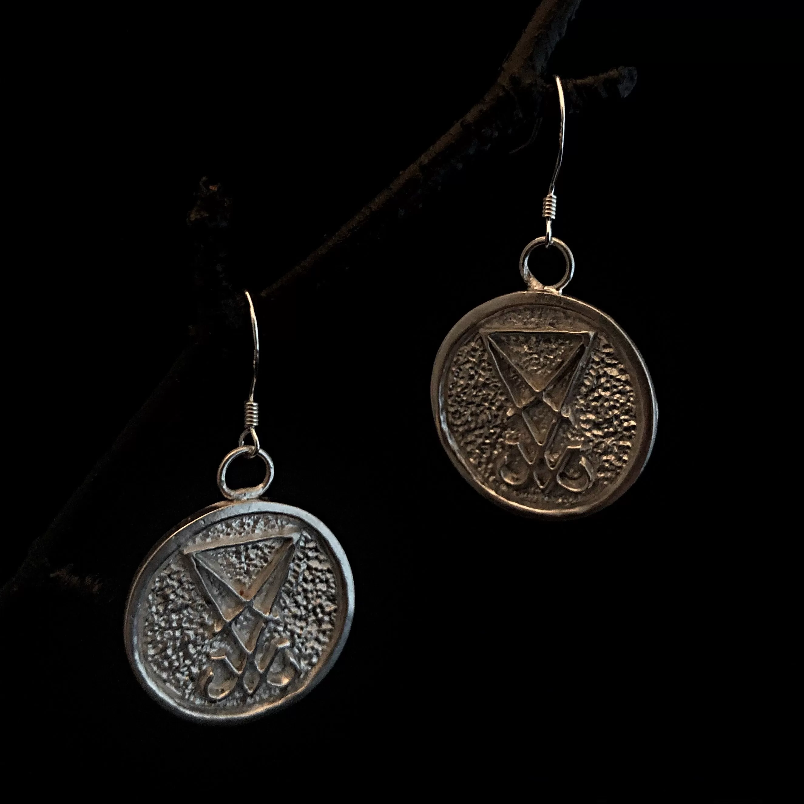 Lucifer Sigil Earrings