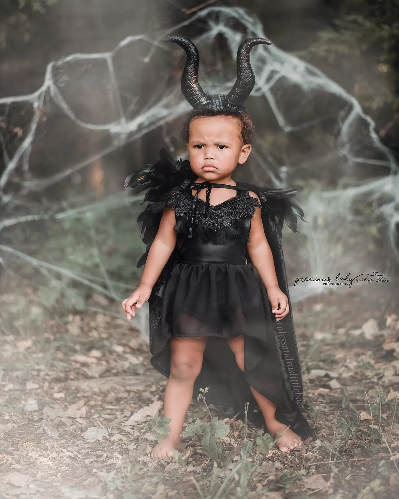 Maleficent Luxury Romper