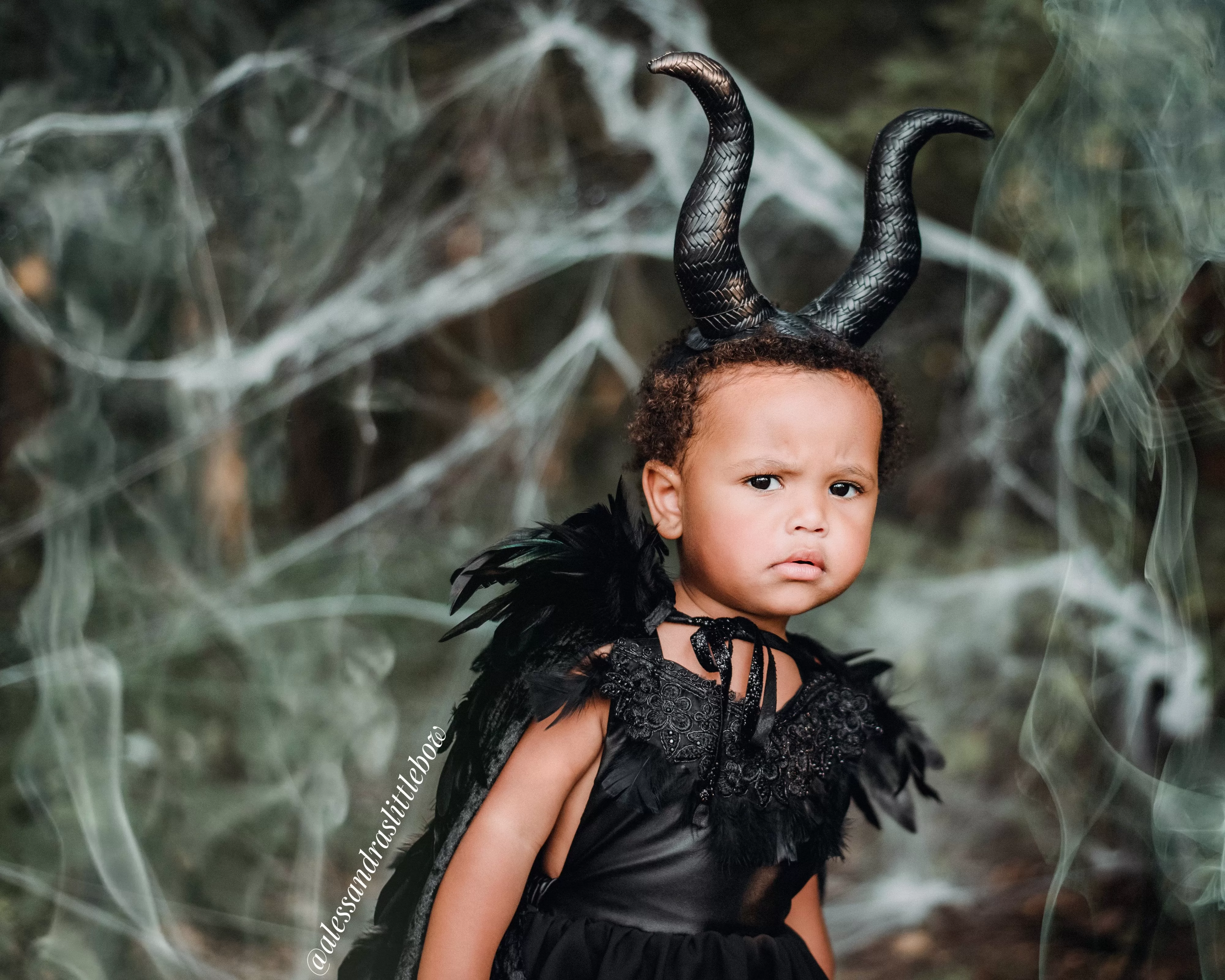 Maleficent Luxury Romper