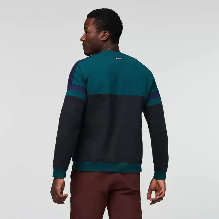 Men's Cotopaxi | Bandera Organic Sweatshirt | Deep Ocean & Black