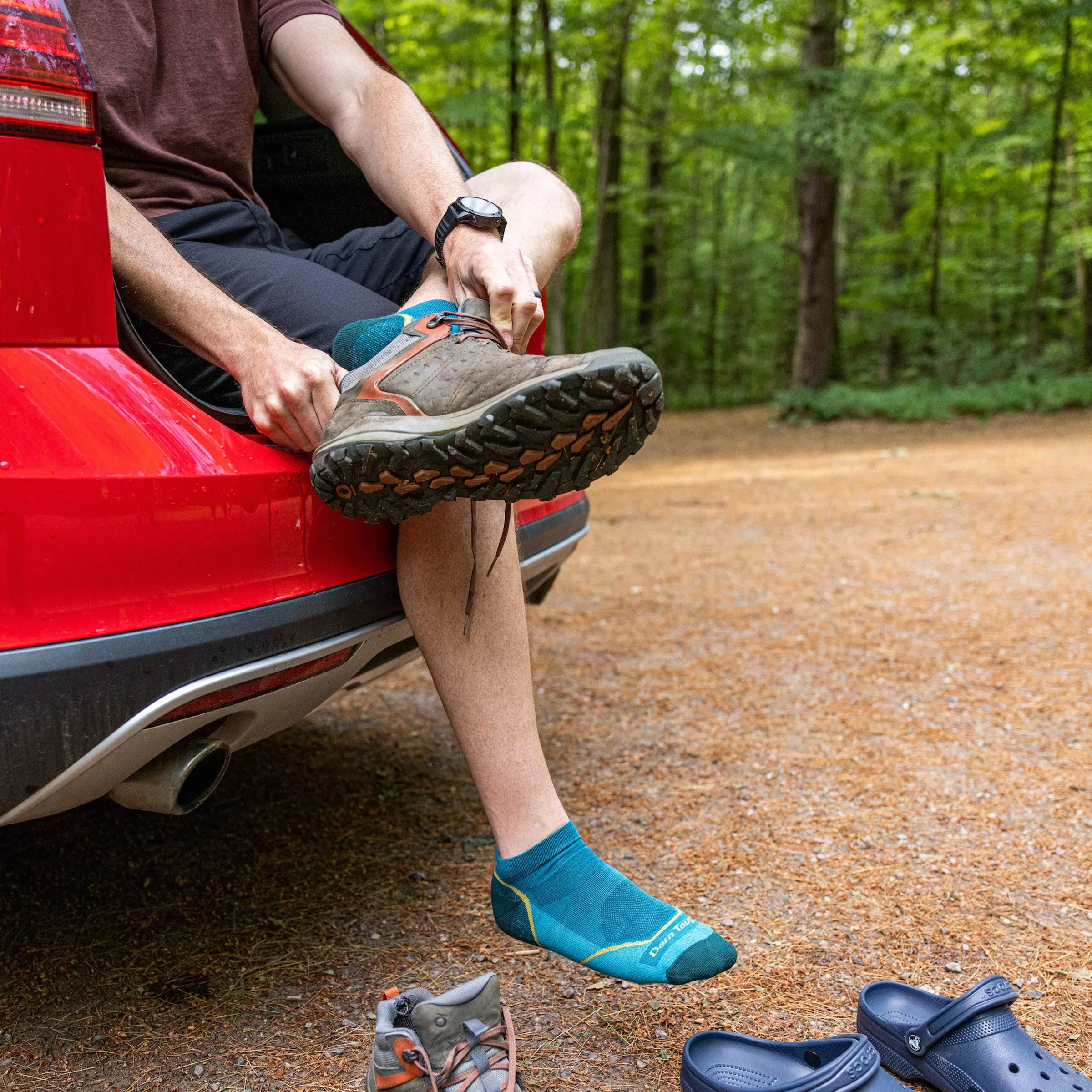 Men's Light Hiker No Show  Lightweight Hiking Sock