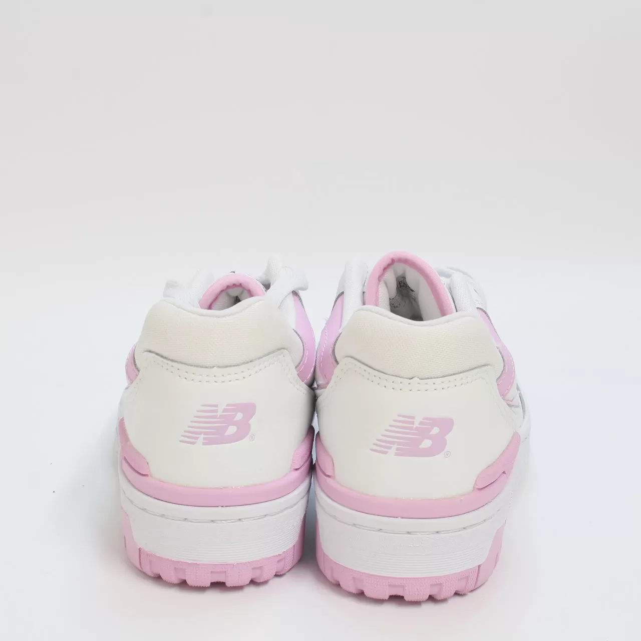 New Balance Bb550 White Pink White Trainers