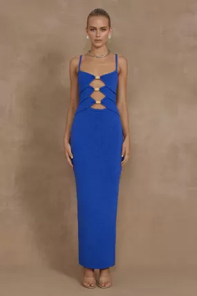 Norma Midi Dress - Royal