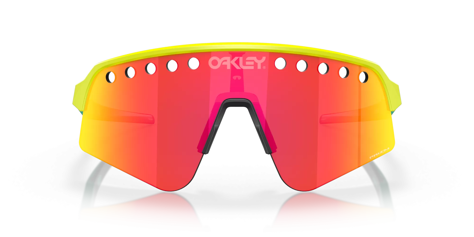 Oakley Sutro Lite Sweep Prizm Ruby Lenses Tennis Ball Yellow Frame