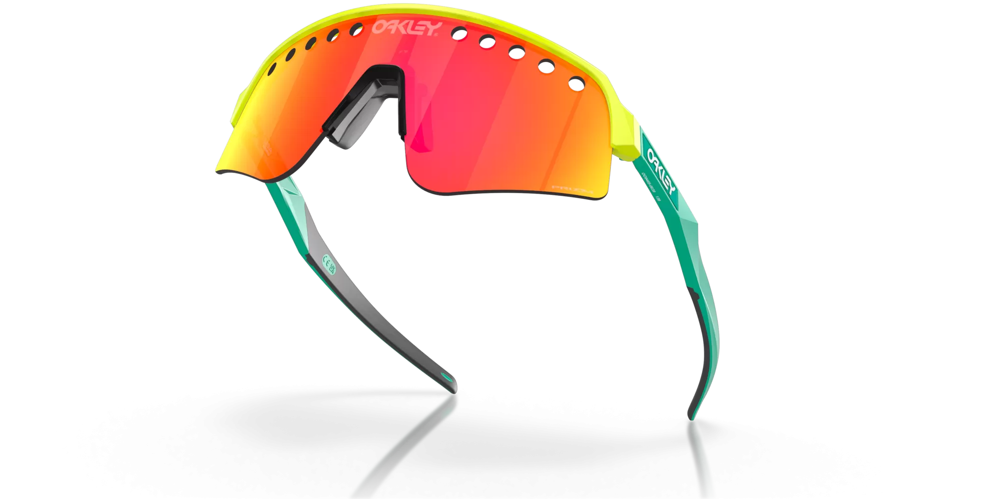 Oakley Sutro Lite Sweep Prizm Ruby Lenses Tennis Ball Yellow Frame