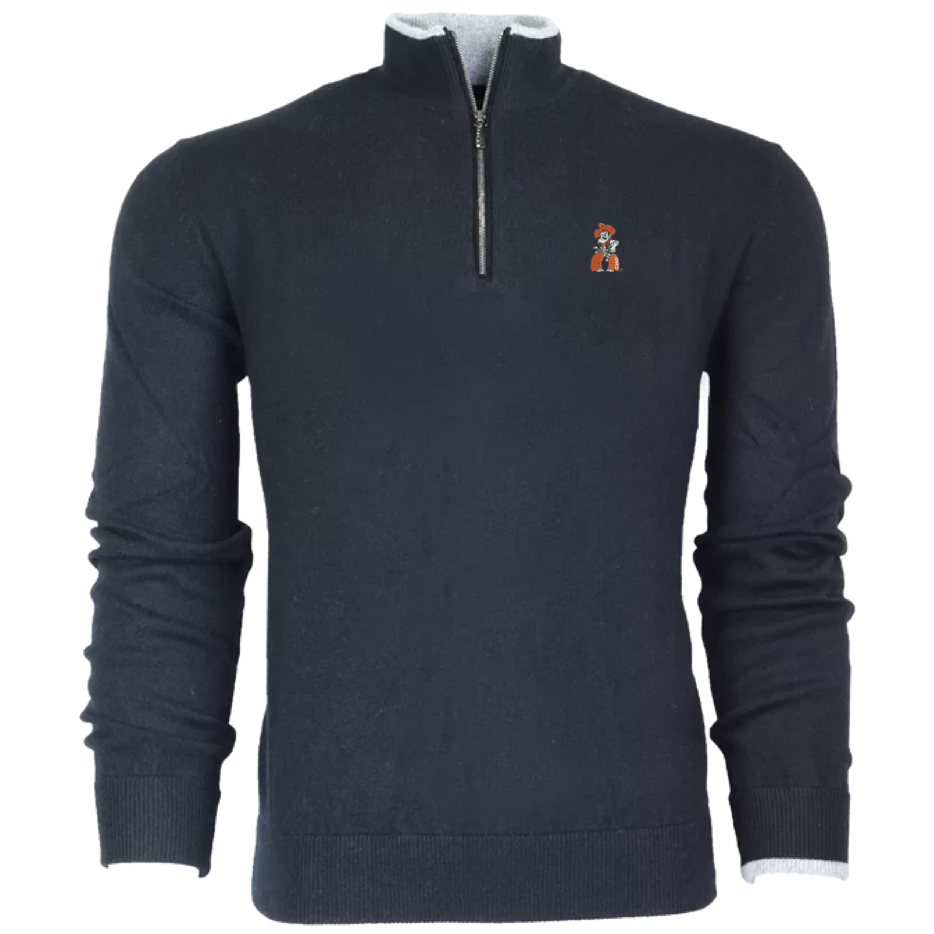 Oklahoma State Sebonack Quarter-Zip Sweater