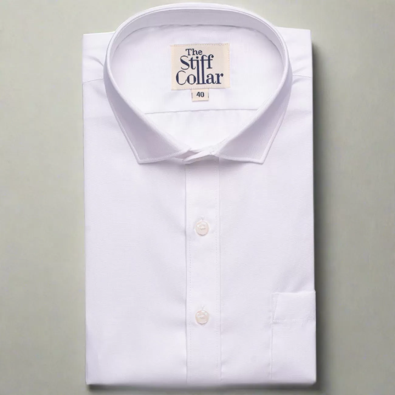 Original White Oxford Half Sleeve Cotton Shirt