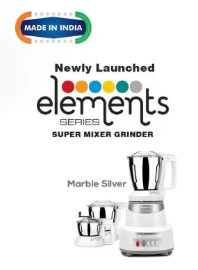 Panasonic Elements Super Mixer Grinder MX-AV325, 3-Jar Super Mixer Grinder, 600 Watts