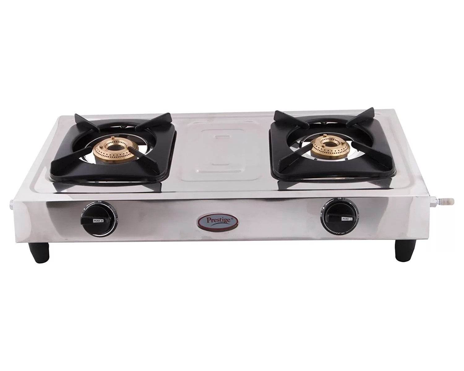 Prestige Star Stainless Steel 2 Burner Gas Stove