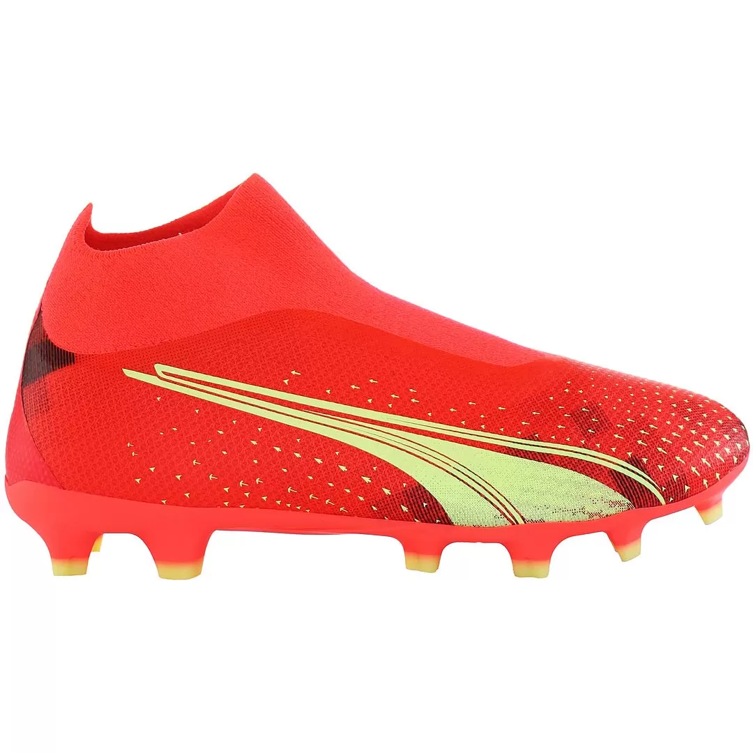 Puma Ultra Match  LL FG/AG Mens Orange Football Boots