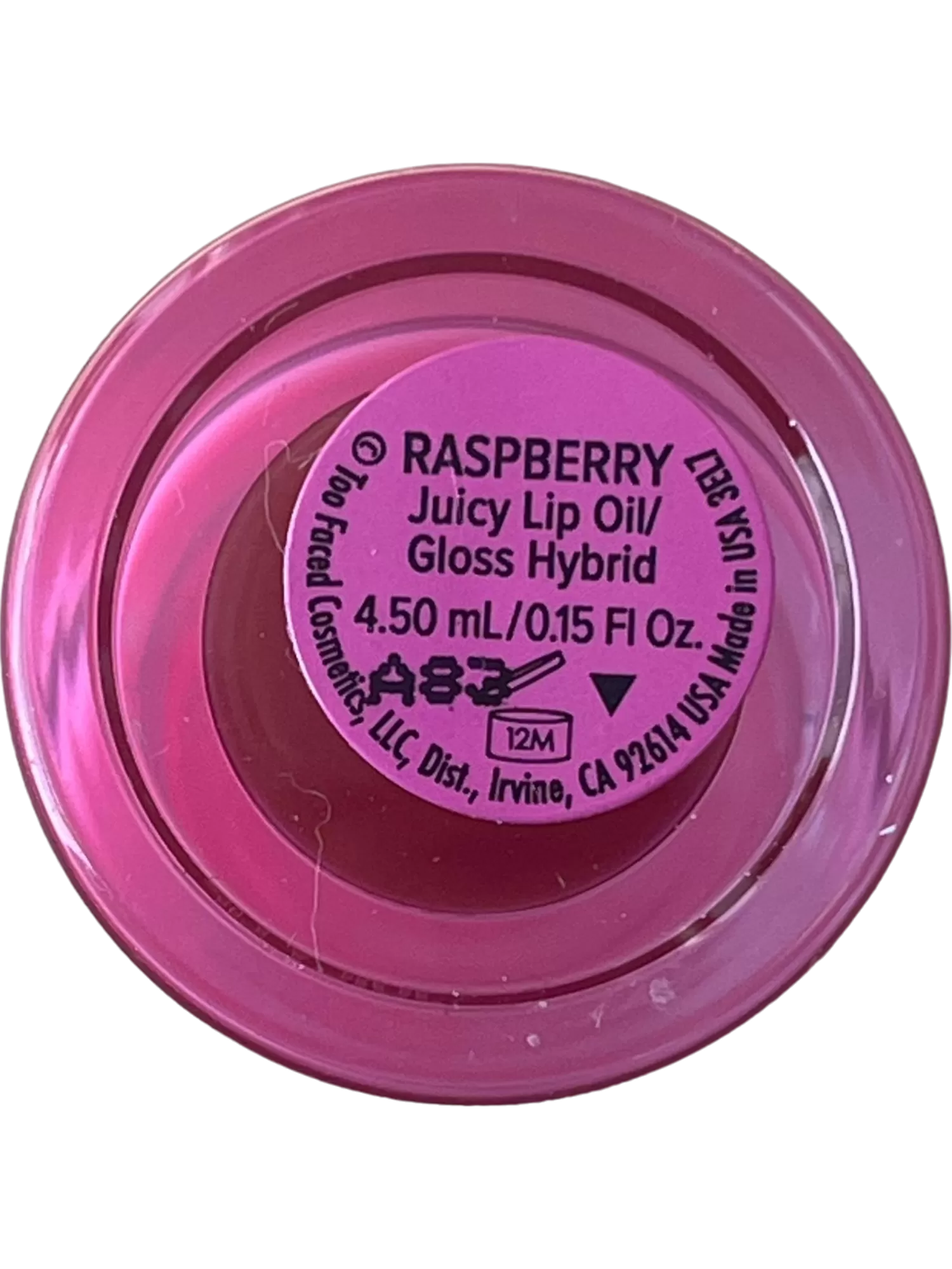 Raspberry Kissing Jelly Gloss Lip Oil Hybrid