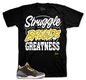 Retro 3 Cement Gold Breeds Shirt