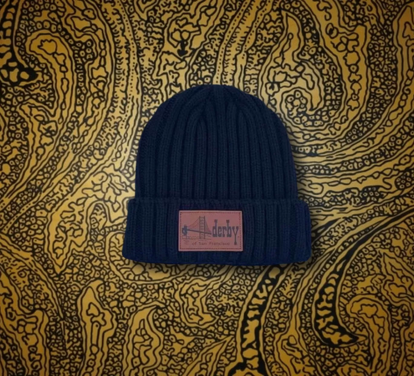 Ribbed Beanie Black