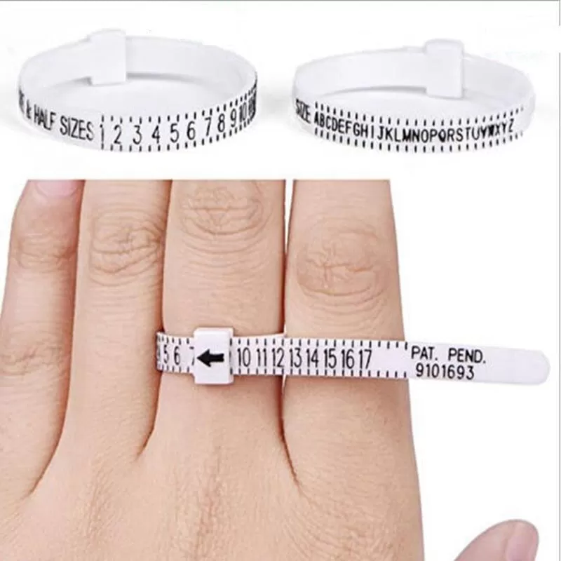 Rings Sizer Finger Size measuring Jewelry Tool size 1-17