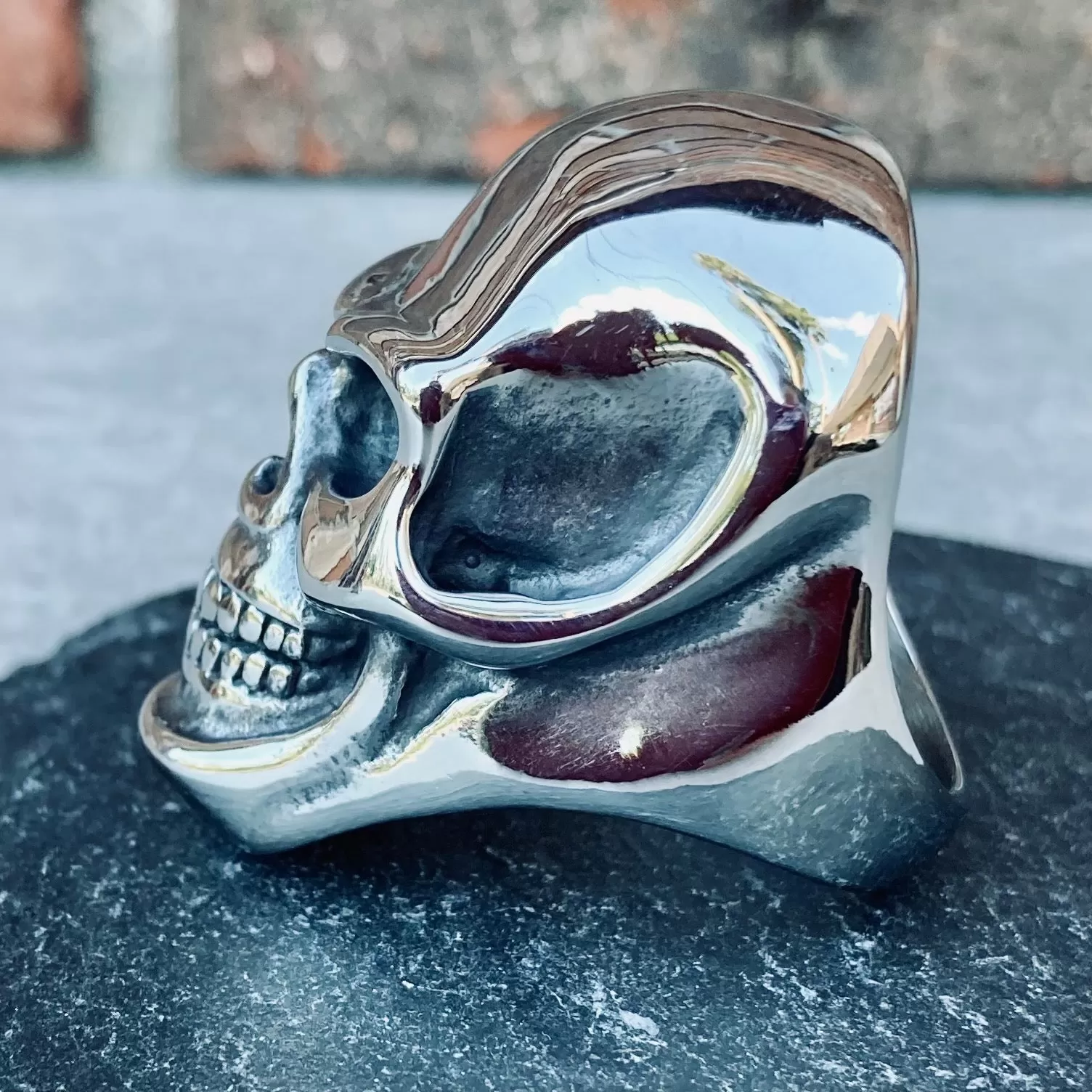 Skull Ring - The Big Steve - R07