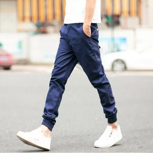 Slim Men's Trousers Men's Nine Points Casual Wear Pants Men's 9 Pants