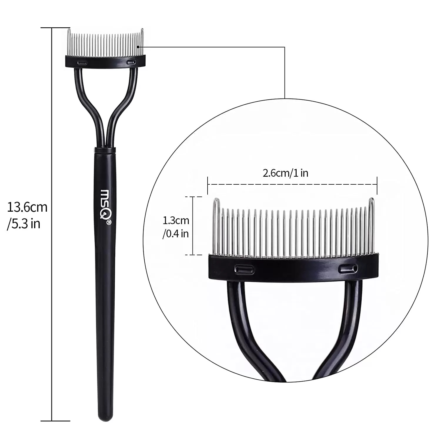 Spring Eyelash Comb  Eyelash Separator Mascara Applicator Eyelash Definer