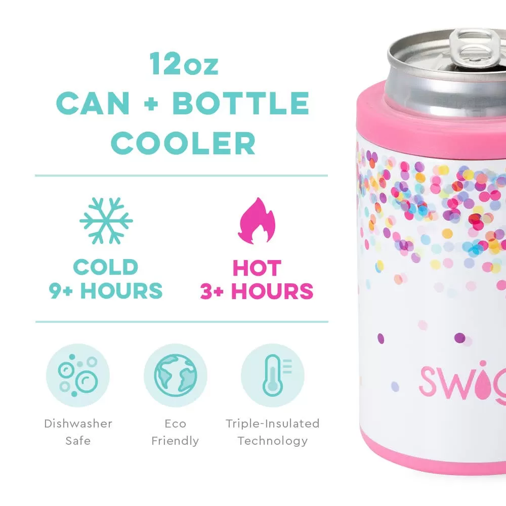 Swig Confetti Can   Bottle Cooler (12oz)