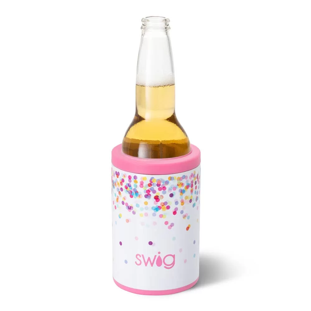 Swig Confetti Can   Bottle Cooler (12oz)