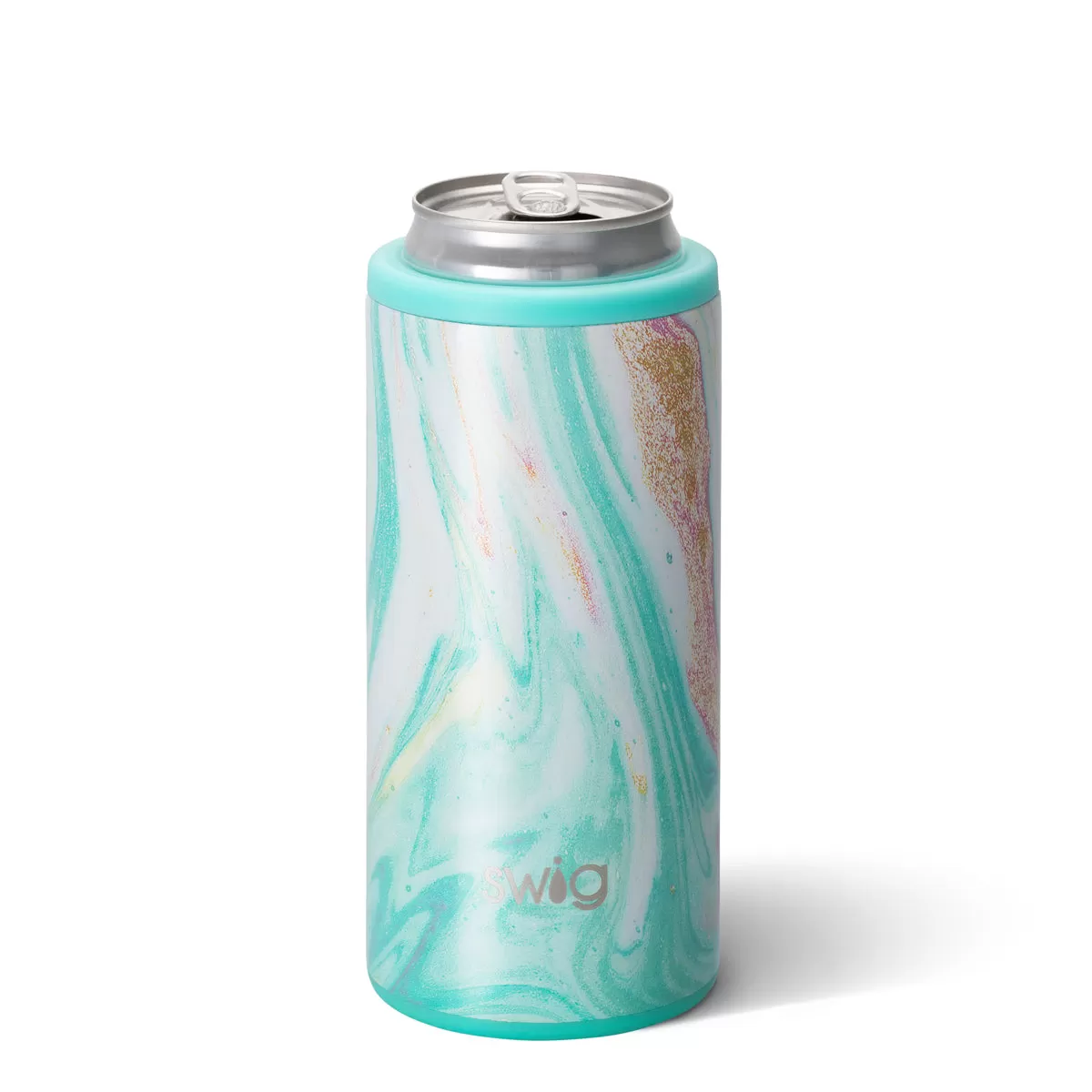 SWIG {WANDERLUST} Skinny Insulated Stainless Steel Can Cooler (12 oz.)