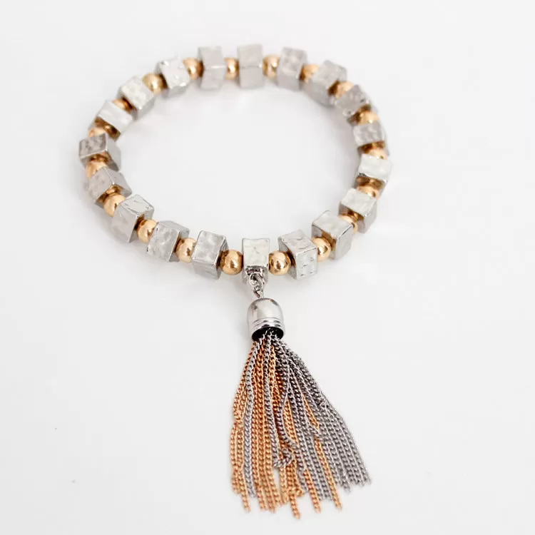 TERNA - Mixed Tassel Bracelet