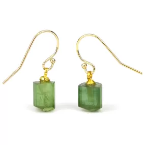 Tourmaline Earrings with Gold Filled French Ear Wires