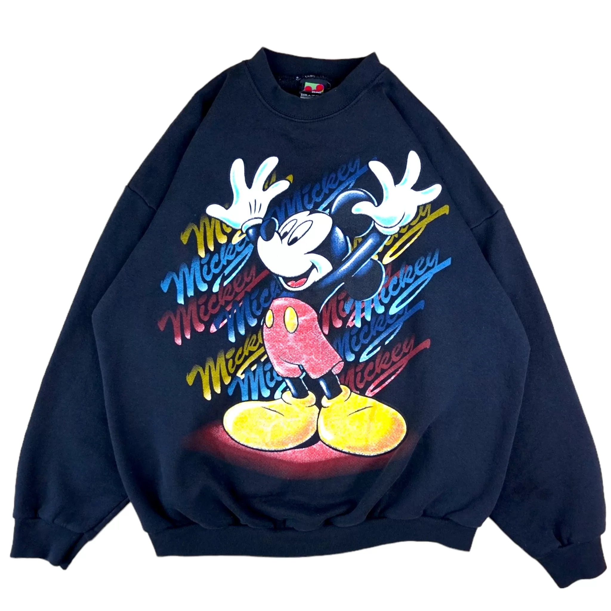 Vintage Big Mickey Graphic Sweatshirt - L