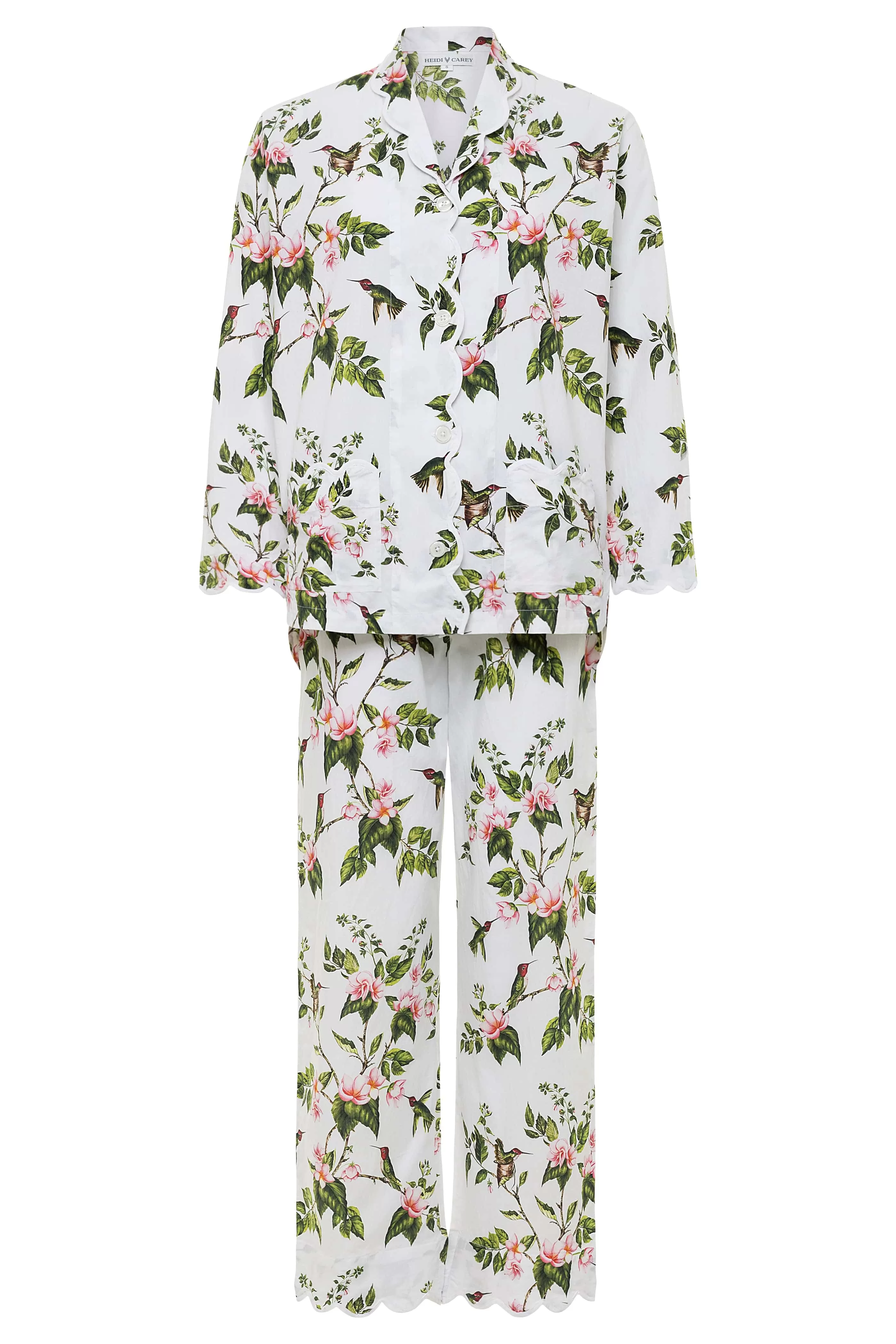 White Hummingbird Pajamas